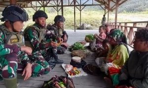 Yonif Raider 321 Kostrad Borong Hasil Bumi