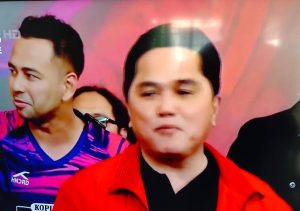 Eric Thohir Saat Mendaftar Calon Ketum PSSI