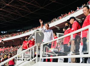Jokowi Dukung Timnas saat Lawan Vietnam di Piala AFF