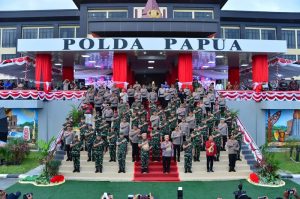 Panglima TNI HadiriPeresmian  Polda Papua