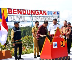 Presiden Resmikan bendungan