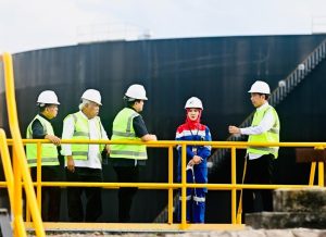 Presiden Saat Kunjungi Blok Rokan di Dumai