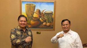 Airlangga haertarto dan Prabowo Subianto