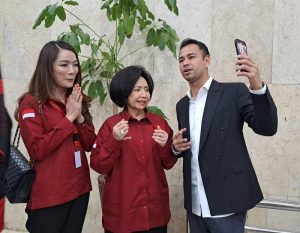 Raffi Ahmad dan Srikandi Donor Darah