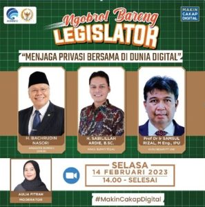 Webinar Kemenkominfo Pentingnya Perlindungan Data dan Privasi
