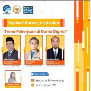 Webinar Trend Pekerjaan di Dunia Digital