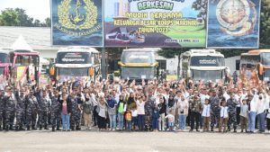 Keluarga Marinir Mudik Bersama