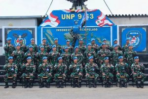 Komandan Satgas Indobatt XXIII-Q di Kompi Alfha