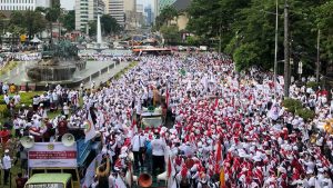 Demo Dokter di Jakarta