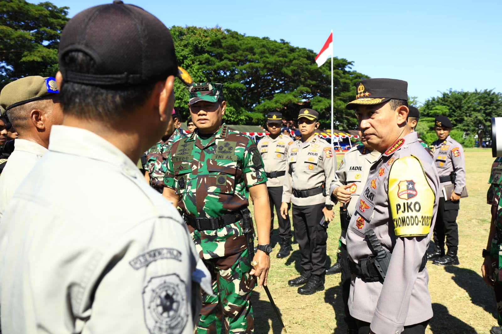 Kapolri Pimpin Apel Gabungan