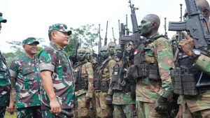 Kasad Tinjau Latihan Pasukan