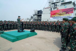 Pangkostrad berikan Arahan Satgas Pamtas RI Malaysia