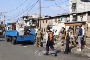 Penertiban Pedagang Kaki Lima di Jakarta Pusat