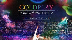 Poster Konser Coldplay di Indonesia