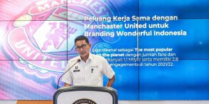 Sandiaga Uno Wonderful Indonesia -Manchester United