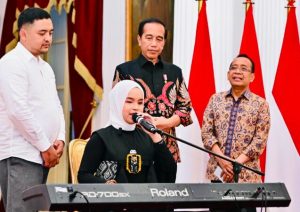 Putri Ariani Diterima Presiden Jokowi