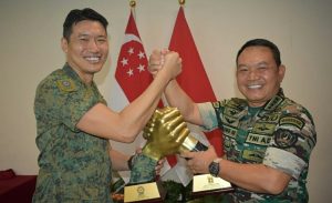 Kasad dan Chief of Army Singapore Armed Forces (SAF) Major General David Neo Chin Wee