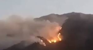 Gunung Merbabu Terbakar