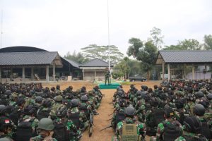 Danbrigif 13 Galuh Rahayu Pimpin Pembukaan Latihan Yonif 323 Kostrad
