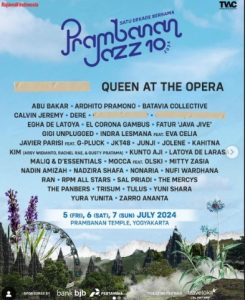 Prambanan Jazz 2024 Poster