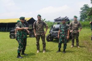 Tim AD Prancis Kunjungi Kostrad