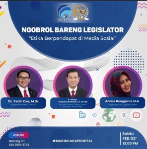 Webinar Etika Berpendapat di Media Sosial