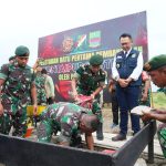 Pangkostrad Letakkan Batu Pertama Pembangunan Batalyon Intai Tempur Kostrad