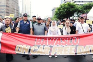 Bawaslu car free day