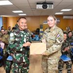 Yonmek TNI Konga XXIII-R/UNIFIL Ikuti Pelatihan Civil Military Coordination Induction Training