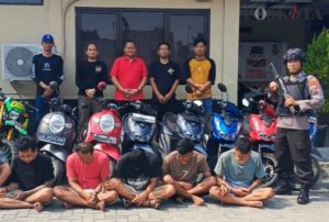 Komplotan Curanmor di Serang dibekuk