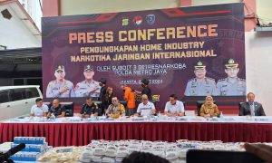 Presss Conference Kasus Narkoba Polda Metro Jaya