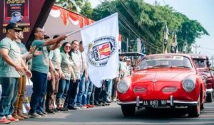 Rally Mobil Kuno di magelang