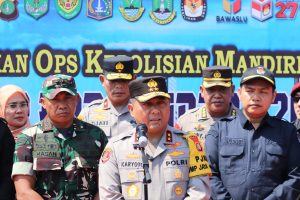 Polda metro jaya Gelar Pasukan Sukseskan Pilkada