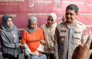 Polres Metro depok Tangkap Pelaku kekerasan Terhadap Anak