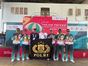 Atlet Polri Penyumbang Medali Emas
