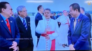 Paus Fransiskus Mendarat di Bandara Soetta