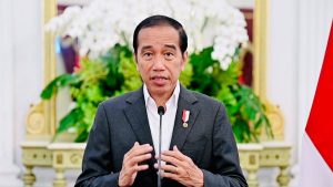 Presiden Jokowi Saat Buka Indonesia-Africa Forum ke-2 di Bali.