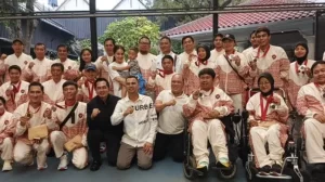 Raffi Ahmad dan Atle Paralimpiade
