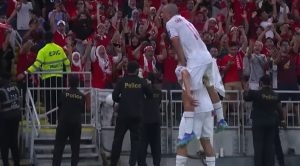 Ragnar Oratmangoen Usai Cetak Gol ke Gawang Arab Saudi