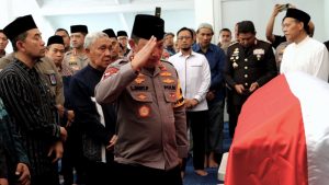 Kapolri Takziah Meninggalnya Kapolres Boyolali