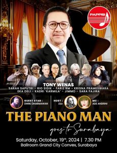 Konser The Piano Man Surabaya