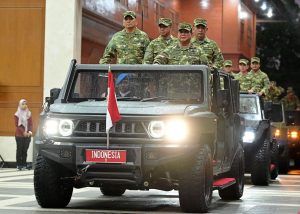 Pangkostrad Hadiri Upacara Penurunan Bendera di Akmil Magelang