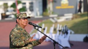 Prabowo Subianto Saat Retret Para Menteri