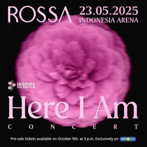 Tiket Konser Rosa Here i Am Habis Terjual