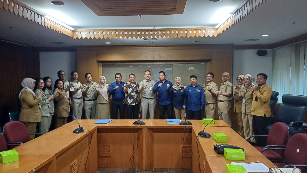 Aspem Walikota Jaktim Terima Audiensi Pokja PWI Walikota Administrasi Jakarta Timur
