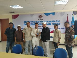 Zulmansyah Sakedang Hadiri Orientasi Wartawan PWI Jaya