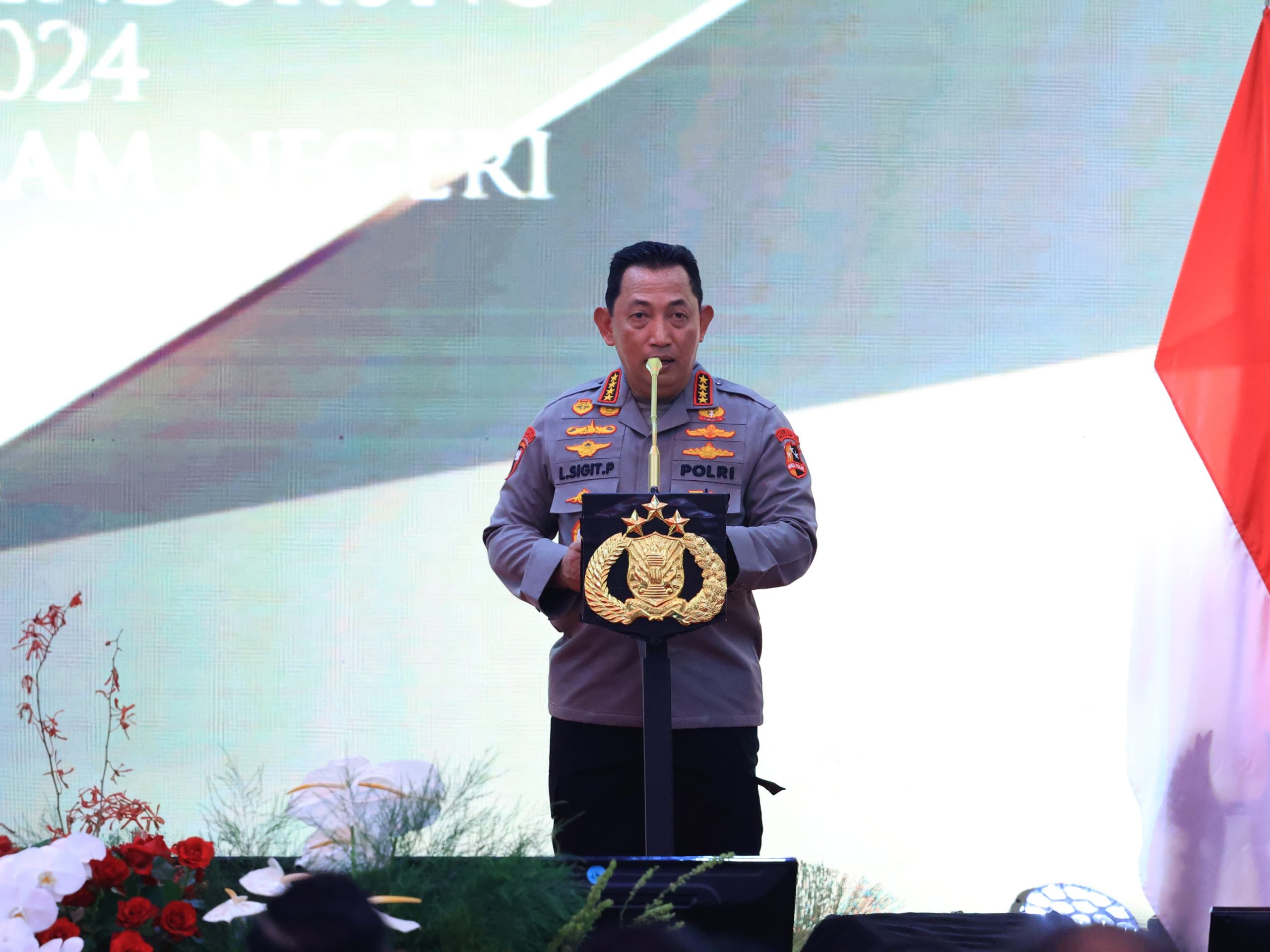 Kapolri Laporkan Upaya Pengendalian Inflasi Kepada Presiden