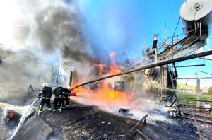 UKRAINE-CRISIS/KYIV-BLASTS