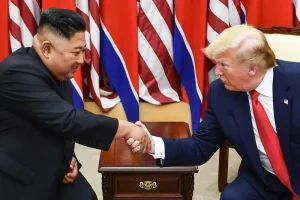 Donald Trump dan Kim Jong-un