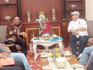 Ketua PWI dan PJ Gubernur Riau